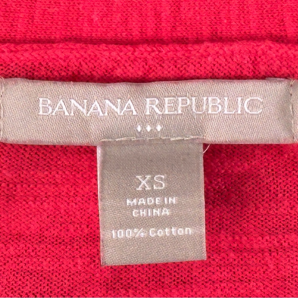 Banana Republic red sweater